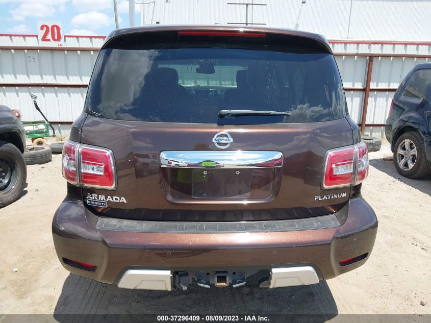 2017 NISSAN ARMADA PLATINUM - JN8AY2NE0H9701484