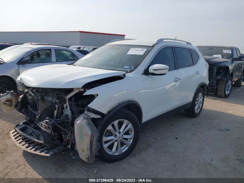 2016 NISSAN ROGUE SV - KNMAT2MT2GP611404