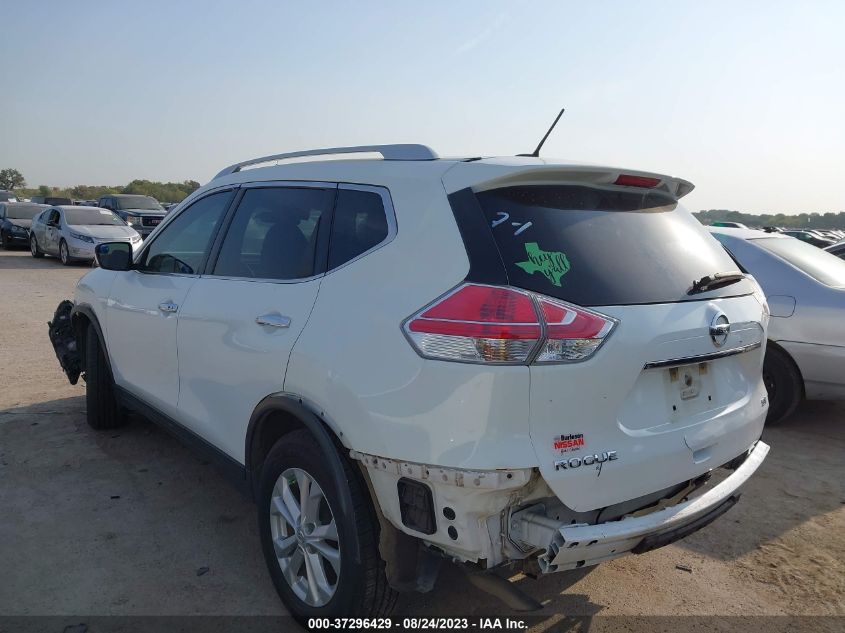 2016 NISSAN ROGUE SV - KNMAT2MT2GP611404
