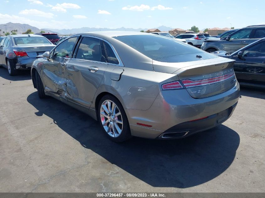 2016 LINCOLN MKZ - 3LN6L2G95GR629079