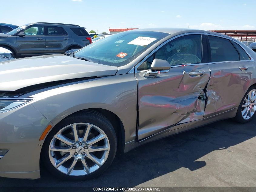 2016 LINCOLN MKZ - 3LN6L2G95GR629079
