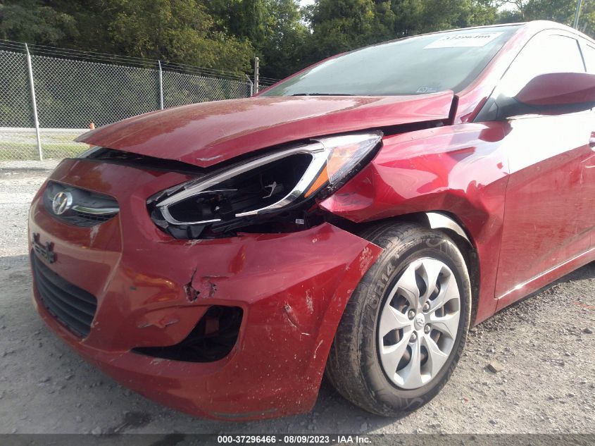 2017 HYUNDAI ACCENT SE - KMHCT4AE0HU291542