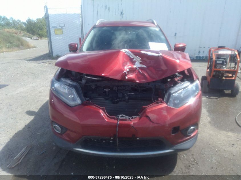 2016 NISSAN ROGUE SV - KNMAT2MV5GP656449
