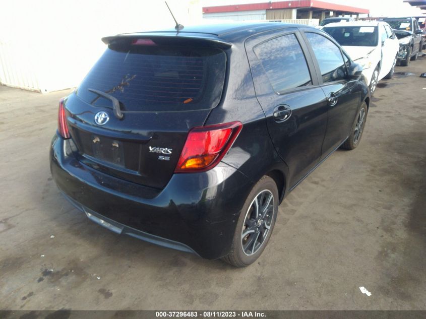 2015 TOYOTA YARIS L/SE/LE - VNKKTUD30FA015491
