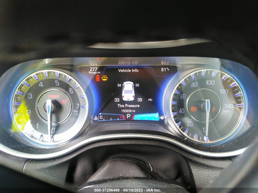 2015 CHRYSLER 300 LIMITED - 2C3CCAAG6FH766331
