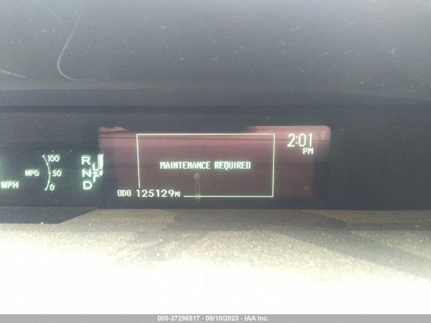2013 TOYOTA PRIUS ONE/TWO/THREE/FOUR/FIVE - JTDKN3DU1D5636556