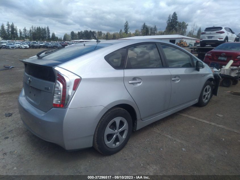2013 TOYOTA PRIUS ONE/TWO/THREE/FOUR/FIVE - JTDKN3DU1D5636556