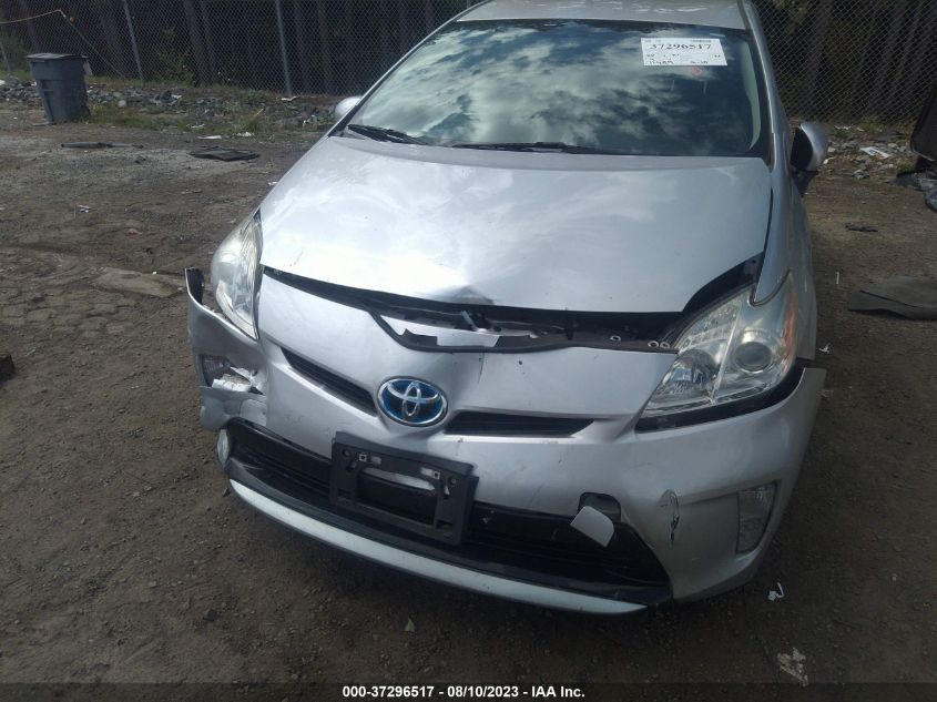 2013 TOYOTA PRIUS ONE/TWO/THREE/FOUR/FIVE - JTDKN3DU1D5636556