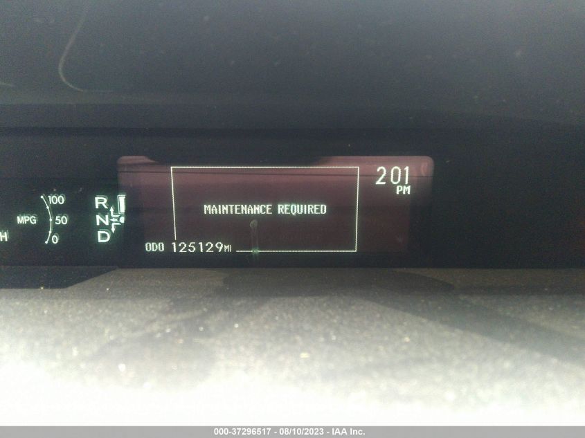 2013 TOYOTA PRIUS ONE/TWO/THREE/FOUR/FIVE - JTDKN3DU1D5636556