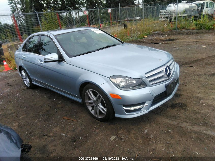 2013 MERCEDES-BENZ C-CLASS C 250 - WDDGF4HBXDR294041