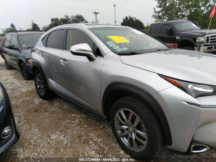 2015 LEXUS NX 300H JTJBJRBZ6F2017076