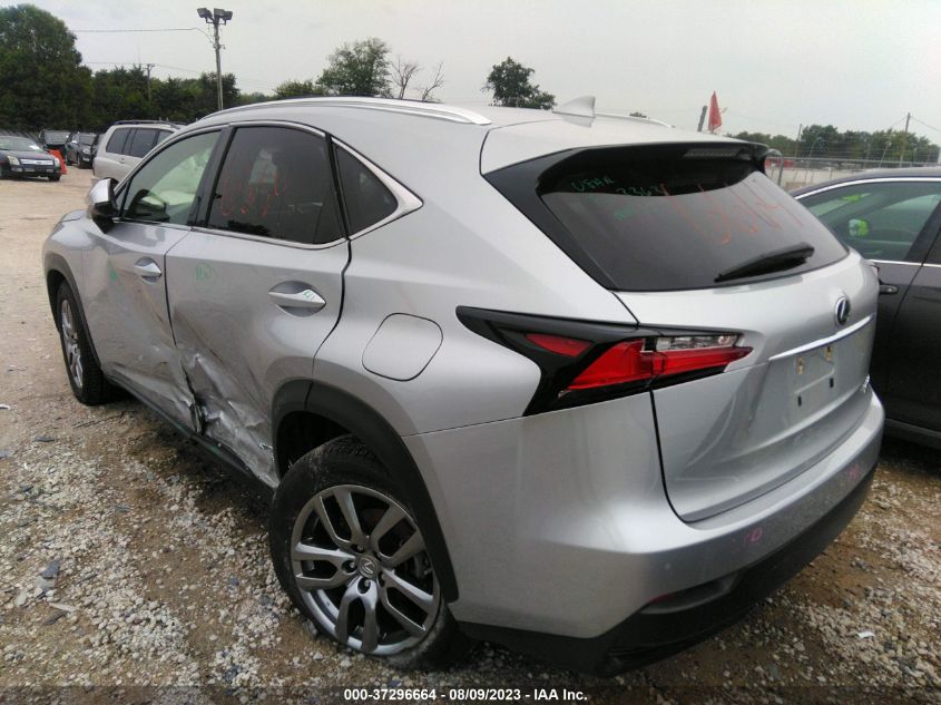 2015 LEXUS NX 300H JTJBJRBZ6F2017076