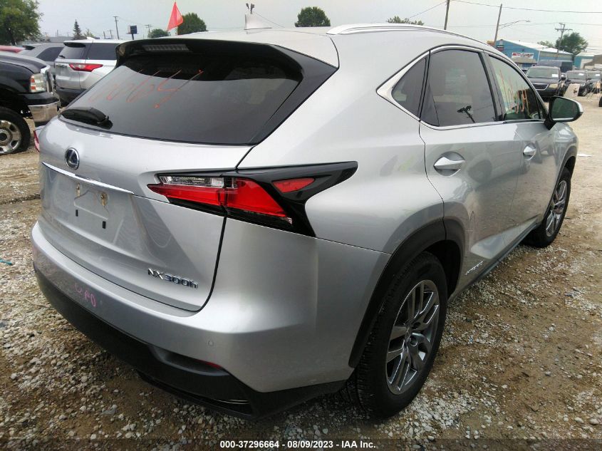 2015 LEXUS NX 300H JTJBJRBZ6F2017076