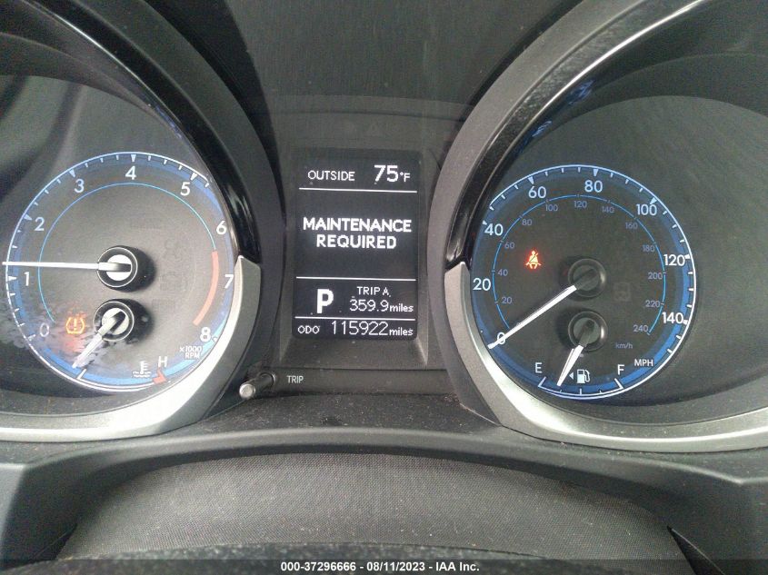 2014 TOYOTA COROLLA S - 5YFBURHE7EP053373