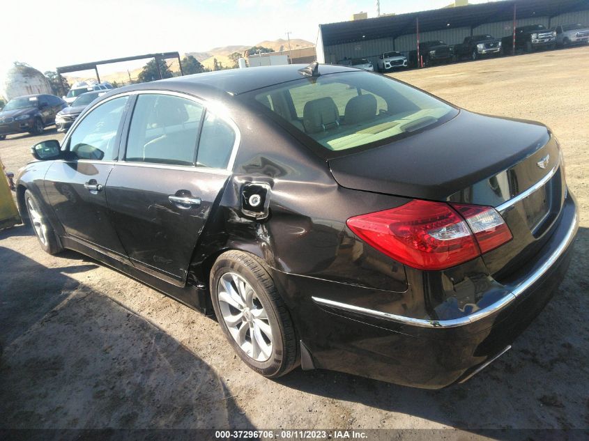 2013 HYUNDAI GENESIS 3.8L - KMHGC4DD7DU251117