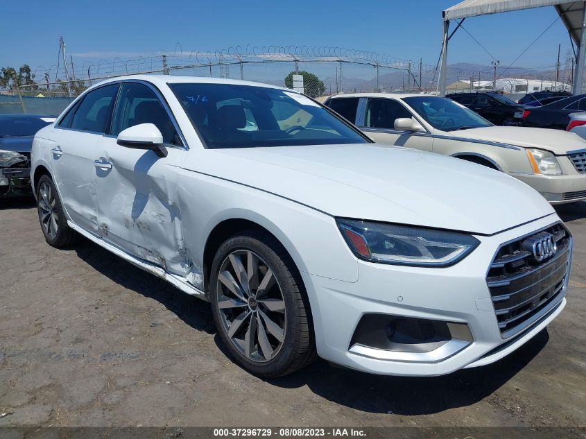 2021 AUDI A4 SEDAN PREMIUM - WAUABAF45MN007322
