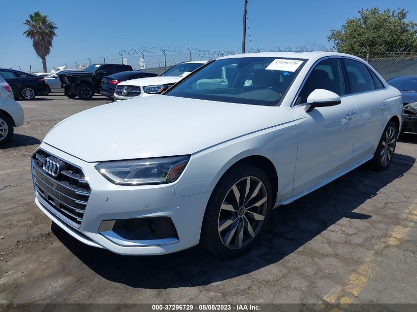 2021 AUDI A4 SEDAN PREMIUM - WAUABAF45MN007322