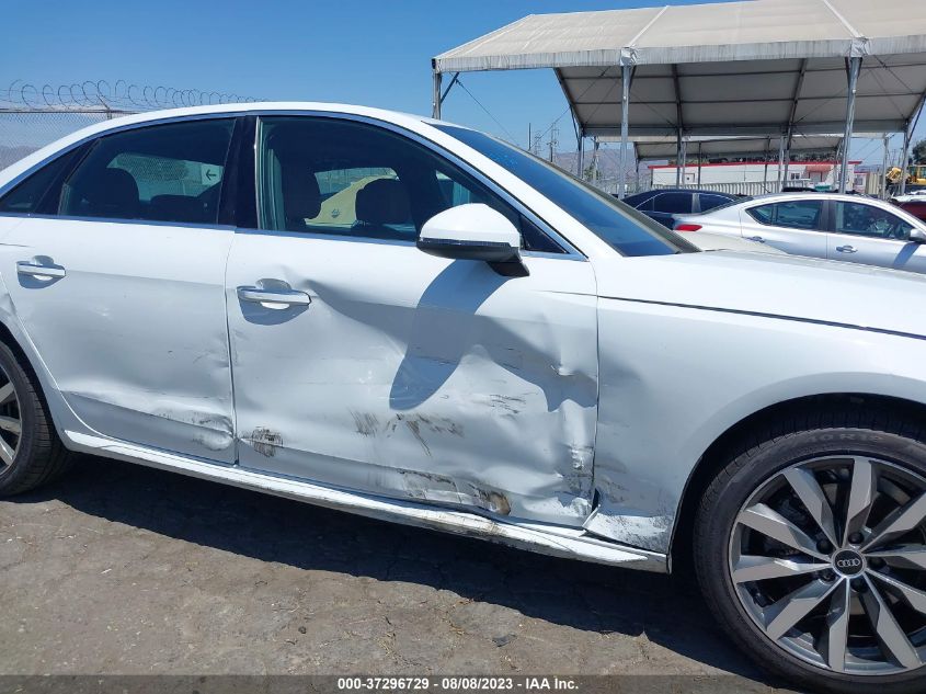2021 AUDI A4 SEDAN PREMIUM - WAUABAF45MN007322