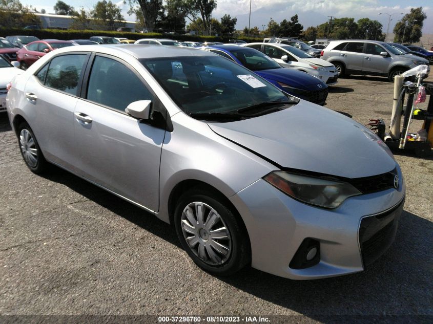 2014 TOYOTA COROLLA L/LE/S/S PLUS/LE PLUS - 5YFBURHE1EP103491