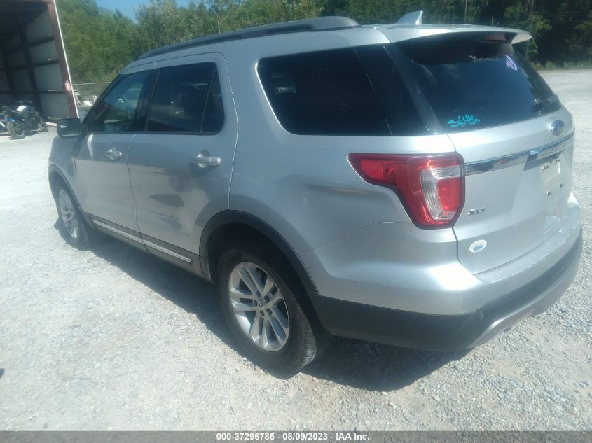 2017 FORD EXPLORER XLT - 1FM5K7D87HGA07759