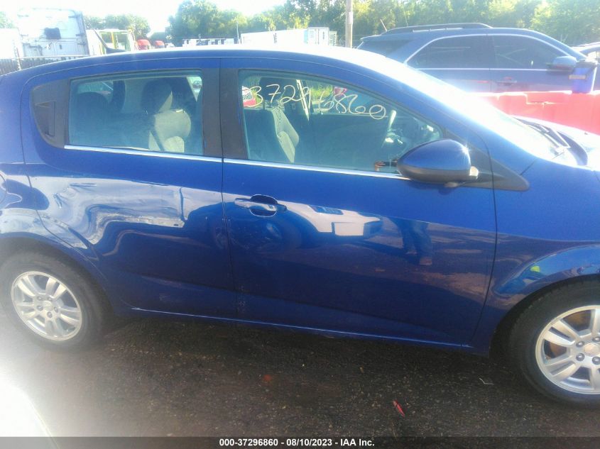 2013 CHEVROLET SONIC LT - 1G1JC6SH9D4247350