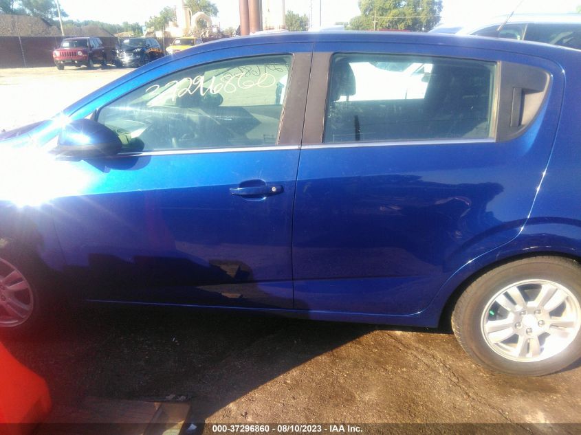 2013 CHEVROLET SONIC LT - 1G1JC6SH9D4247350
