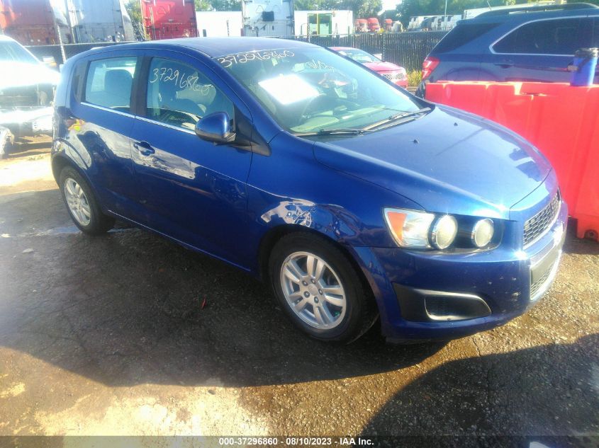 2013 CHEVROLET SONIC LT - 1G1JC6SH9D4247350