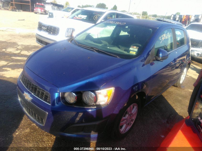 2013 CHEVROLET SONIC LT - 1G1JC6SH9D4247350