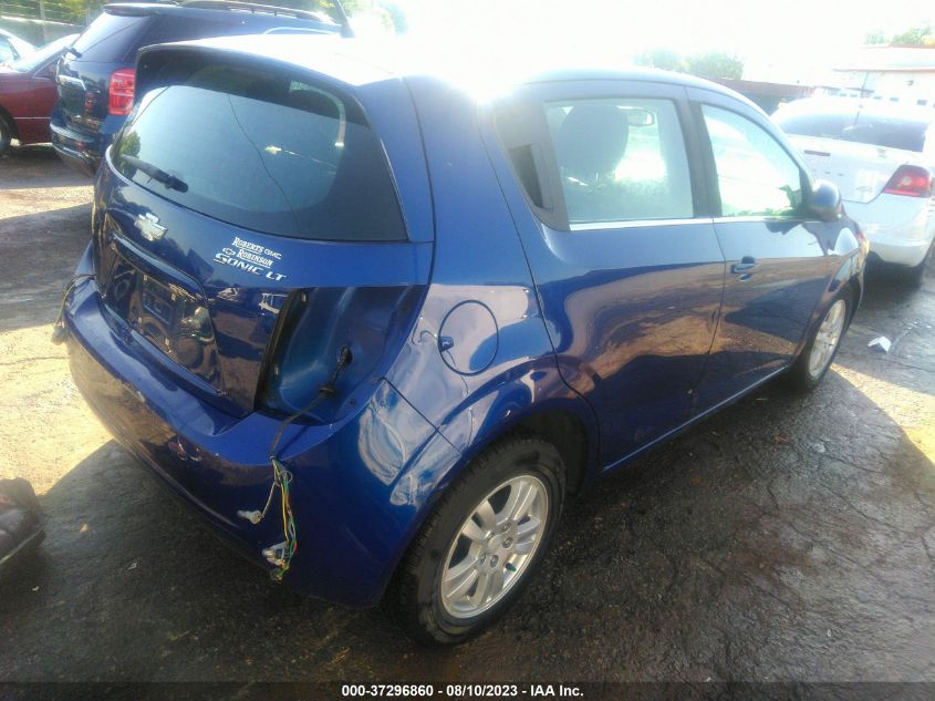 2013 CHEVROLET SONIC LT - 1G1JC6SH9D4247350