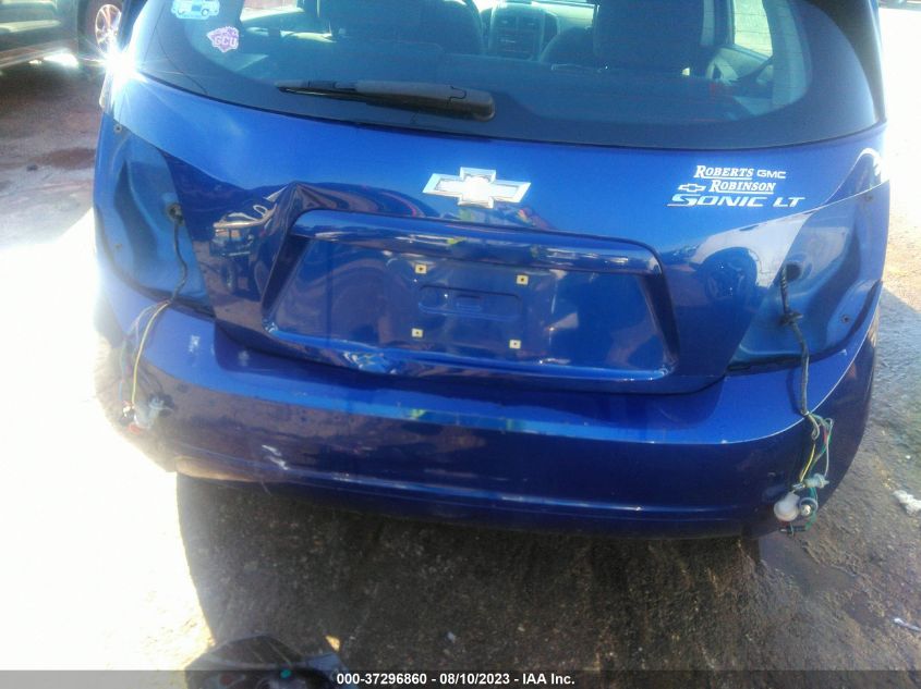 2013 CHEVROLET SONIC LT - 1G1JC6SH9D4247350