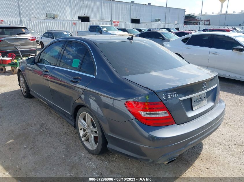 2014 MERCEDES-BENZ C-CLASS C 250 - WDDGF4HB9EA940959