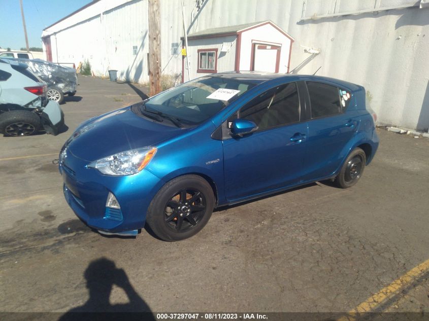 2013 TOYOTA PRIUS C ONE/TWO/THREE/FOUR - JTDKDTB32D1047892