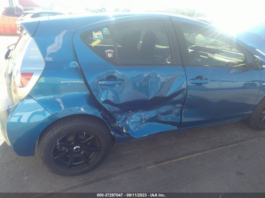 2013 TOYOTA PRIUS C ONE/TWO/THREE/FOUR - JTDKDTB32D1047892