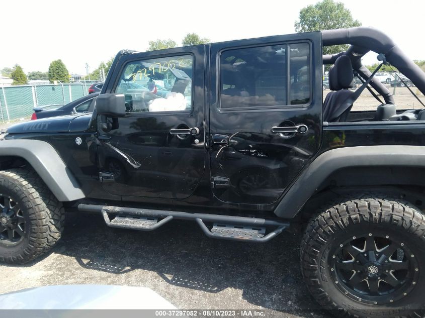 2016 JEEP WRANGLER UNLIMITED WILLYS WHEELER - 1C4BJWDG8GL115132