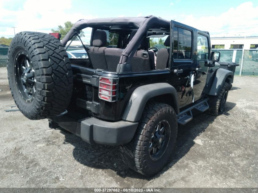 2016 JEEP WRANGLER UNLIMITED WILLYS WHEELER - 1C4BJWDG8GL115132