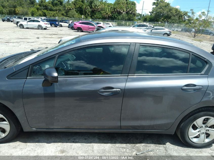 2015 HONDA CIVIC SEDAN LX - 2HGFB2F56FH543975