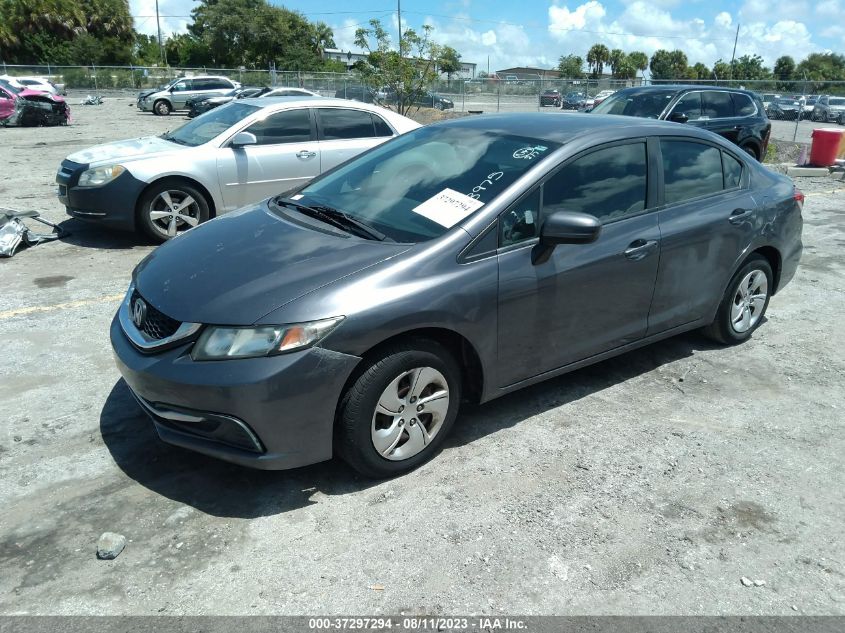 2015 HONDA CIVIC SEDAN LX - 2HGFB2F56FH543975