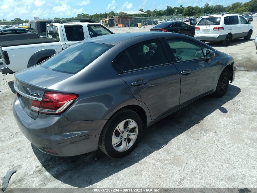 2015 HONDA CIVIC SEDAN LX - 2HGFB2F56FH543975