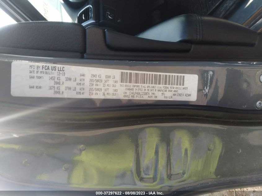 2020 JEEP GRAND CHEROKEE ALTITUDE - 1C4RJFAGXLC233874