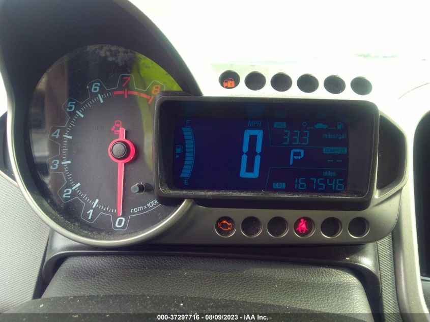 2013 CHEVROLET SONIC LT - 1G1JC5SH6D4197503