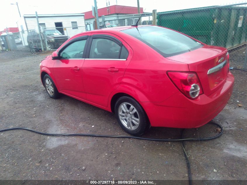 2013 CHEVROLET SONIC LT - 1G1JC5SH6D4197503