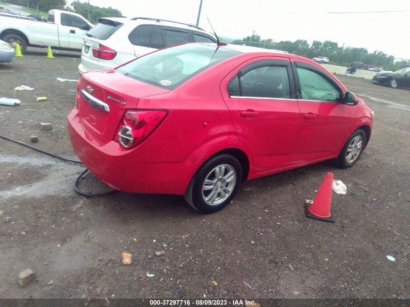 2013 CHEVROLET SONIC LT - 1G1JC5SH6D4197503