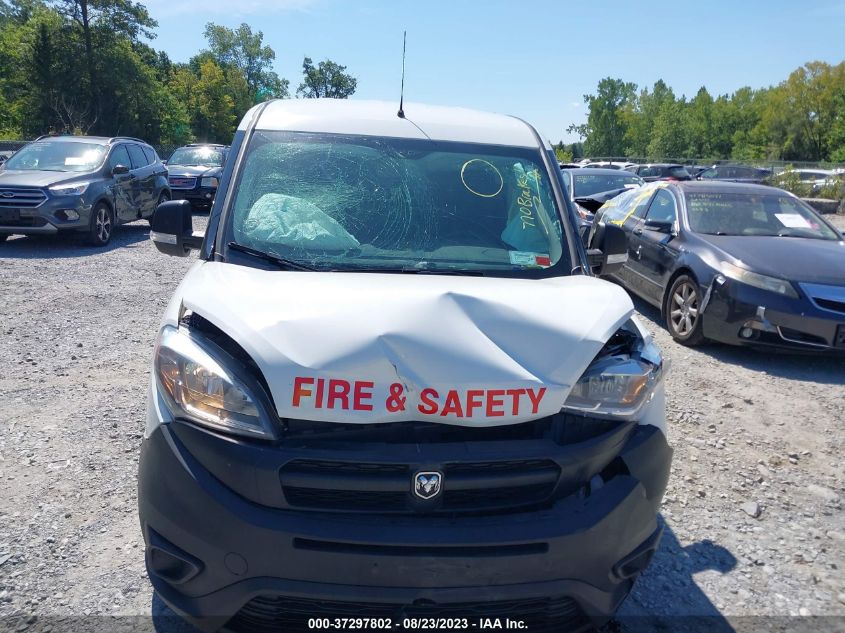 2018 RAM PROMASTER CITY TRADESMAN - ZFBERFAB7J6L86013