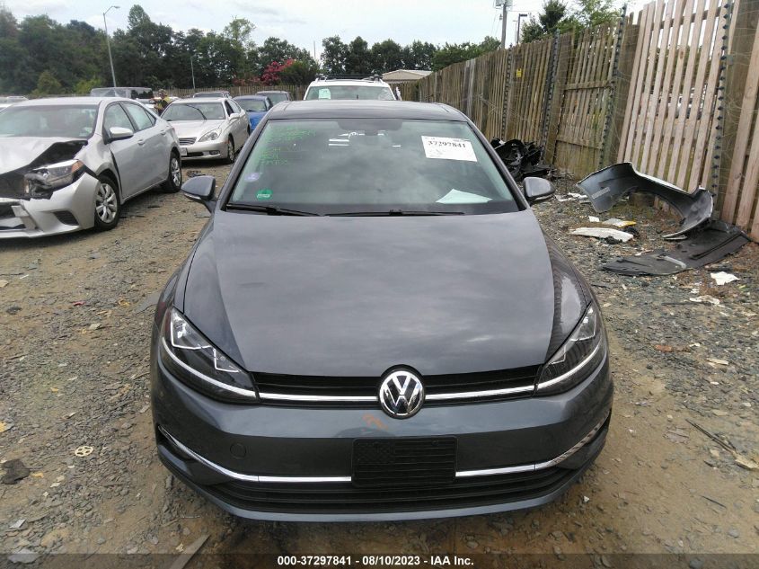 2018 VOLKSWAGEN GOLF S/SE - 3VWG17AU0JM279130