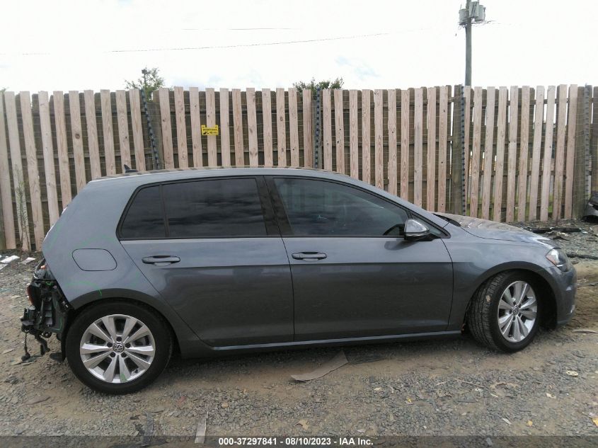 2018 VOLKSWAGEN GOLF S/SE - 3VWG17AU0JM279130