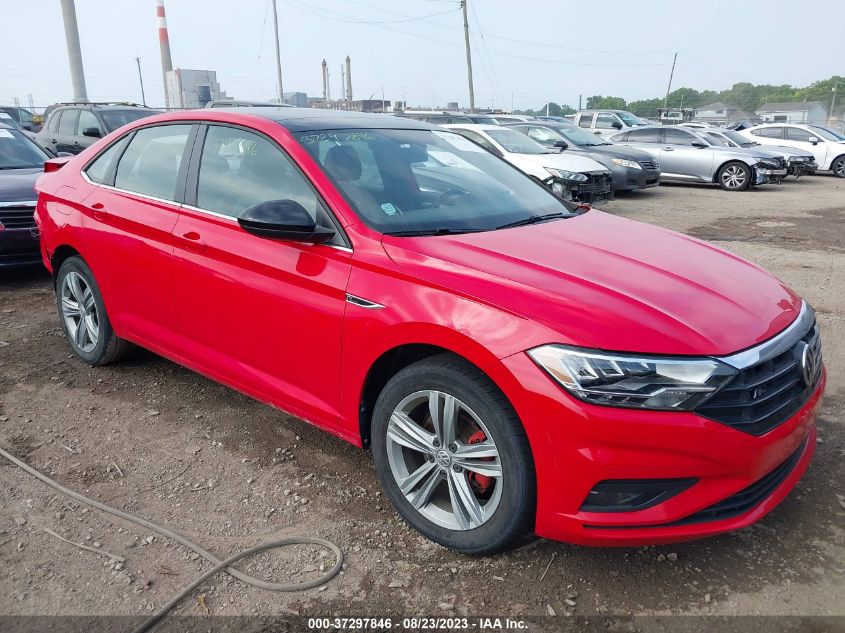 Lot #2550792415 2019 VOLKSWAGEN JETTA 1.4T R-LINE/1.4T S/1.4T SE salvage car