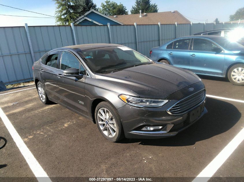 3FA6P0PU4HR277024 FORD FUSION ENERGI SE 2017