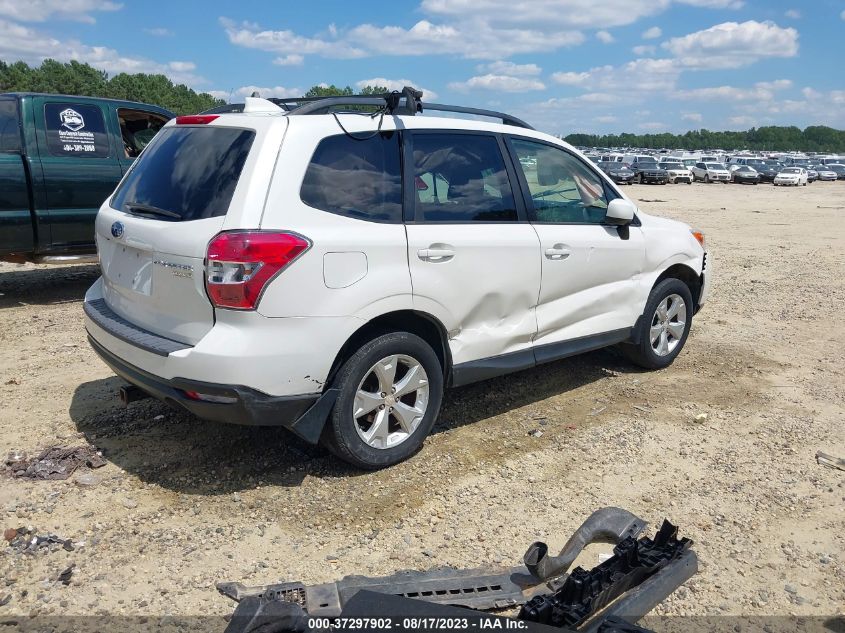 2016 SUBARU FORESTER 2.5I PREMIUM - JF2SJADC0GH467285