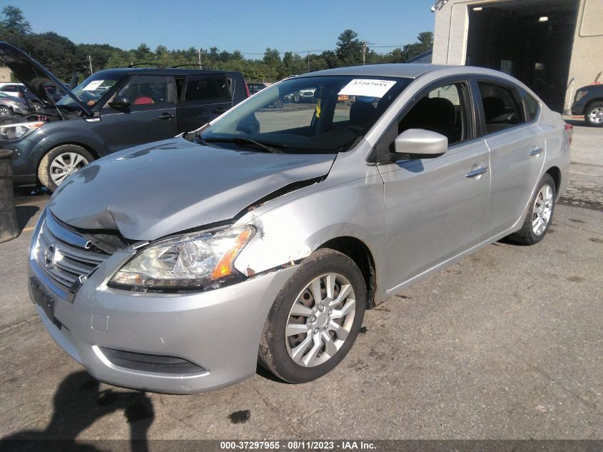 2014 NISSAN SENTRA S/SV/SR/SL - 3N1AB7AP0EL642380