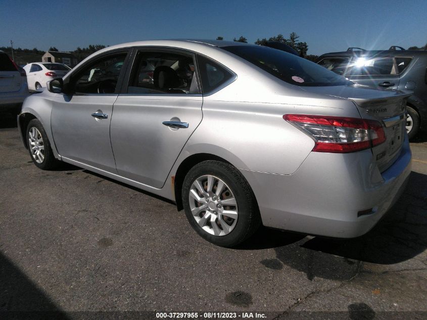 2014 NISSAN SENTRA S/SV/SR/SL - 3N1AB7AP0EL642380